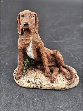 1983 Marsha A. Richardson Red Bone Hound Figurine – The Bronze Kennel Collection